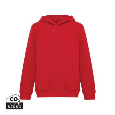 Logotrade promotional merchandise photo of: Iqoniq Yengo kids recycled cotton hoodie with sidepockets