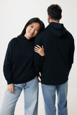 Logo trade promotional giveaway photo of: Iqoniq Yengo recycled cotton hoodie with sidepockets