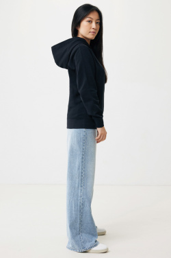 Logo trade promotional items image of: Iqoniq Yengo recycled cotton hoodie with sidepockets