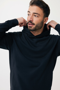 Logo trade promotional products picture of: Iqoniq Yengo recycled cotton hoodie with sidepockets