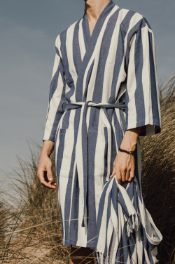 Logo trade promotional giveaway photo of: VINGA Ornos GRS hammam robe S/M