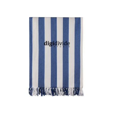 Logotrade promotional items photo of: VINGA Ornos GRS recycled cotton hammam towel