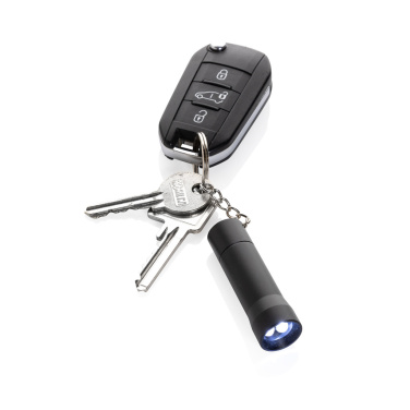 Logotrade advertising product image of: Flash RCS recycled aluminium keychain torch