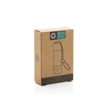 Logotrade promotional giveaways photo of: Flash RCS recycled aluminium keychain torch