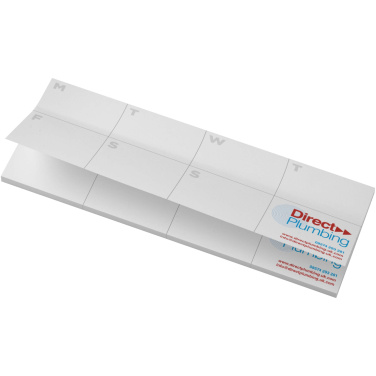 Logotrade promotional merchandise photo of: Sticky-Mate® recycled sticky notes with printed planner