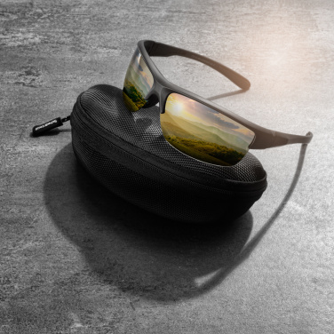 Logotrade promotional products photo of: Polarized sunglasses MANASLU Schwarzwolf