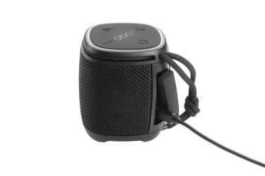 Logotrade business gift image of: Bluetooth speaker HERMON Schwarzwolf