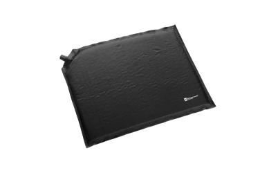 Logotrade promotional gift image of: Inflatable cushion ANTERO Schwarzwolf