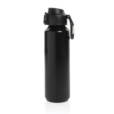 Logo trade promotional gifts image of: Via RCS Re-steel lockable sport bottle 600ML