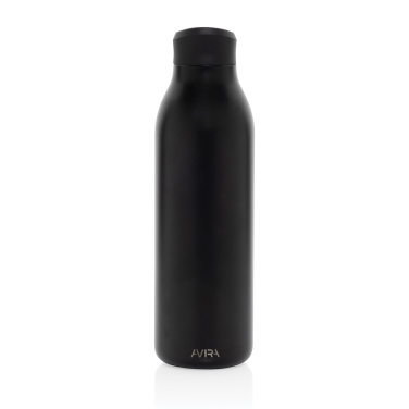 Logo trade promotional gifts image of: Avira Alok RCS re-steel 360 waterbottle 600ML