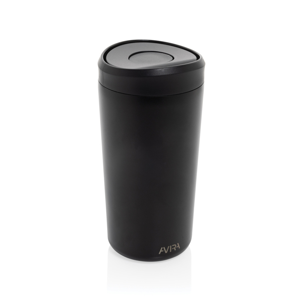 Logotrade promotional giveaway image of: Avira Alix RCS re-steel click tumbler 400ML