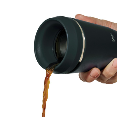 Logotrade promotional item image of: Topl Recycled Steel To Go Tumbler Patented 360 Lid 235ml
