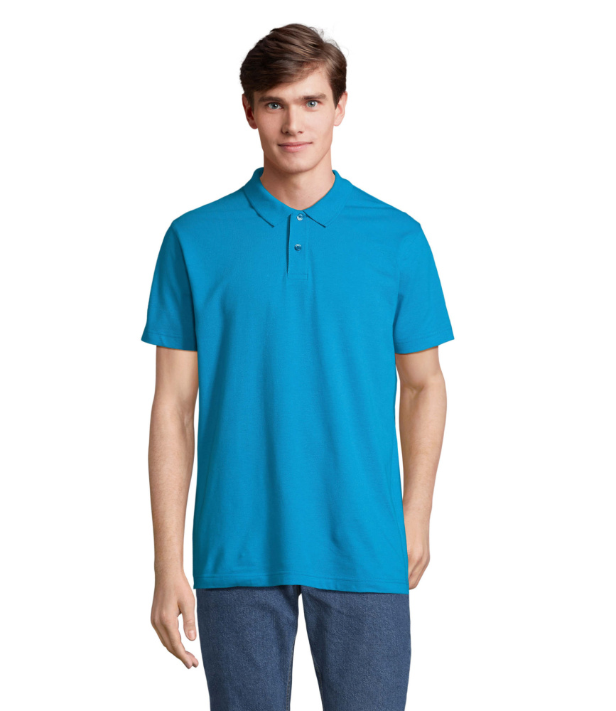 Logo trade promotional gift photo of: PULSE UNISEX POLO