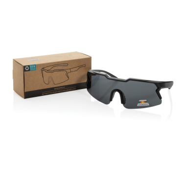 Logo trade business gifts image of: SproShield RCS plastic activity glasses with polarized lens