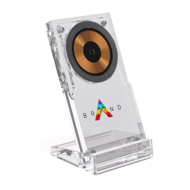 Logotrade promotional product image of: Magcharge 15W magnetic wireless charging stand