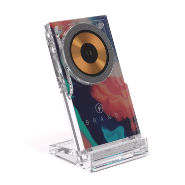 Logotrade promotional merchandise image of: Magcharge 15W magnetic wireless charging stand