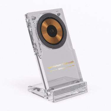 Logotrade promotional merchandise photo of: Magcharge 15W magnetic wireless charging stand