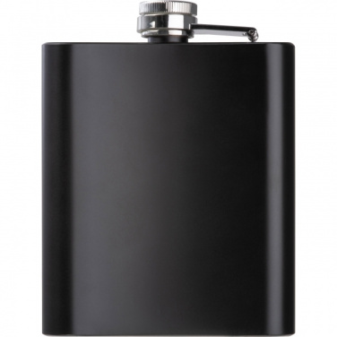 Logo trade promotional merchandise image of: Stainless steel hip flask Sheffield