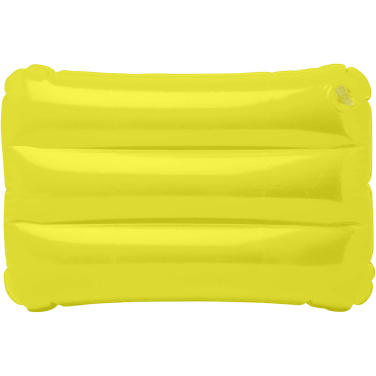 Logo trade promotional giveaway photo of: Sunny inflatable beach pillow