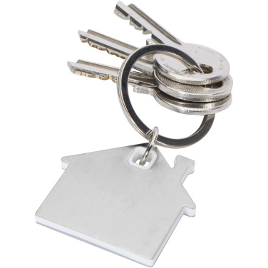 Logo trade business gift photo of: Nook house-shaped keychain