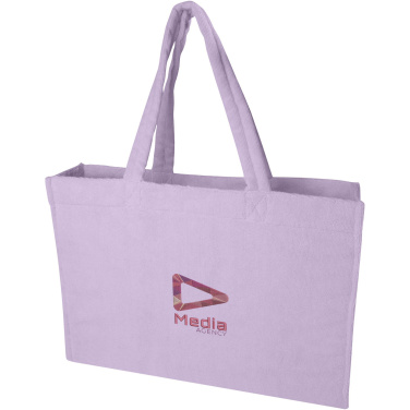Logotrade promotional item image of: Siam GRS recycled terry beach tote bag 13L
