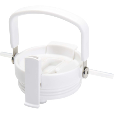 Logo trade promotional merchandise image of: Bronx 900 ml RCS recycled stainless steel copper vacuum insulated tumbler with dual function lid