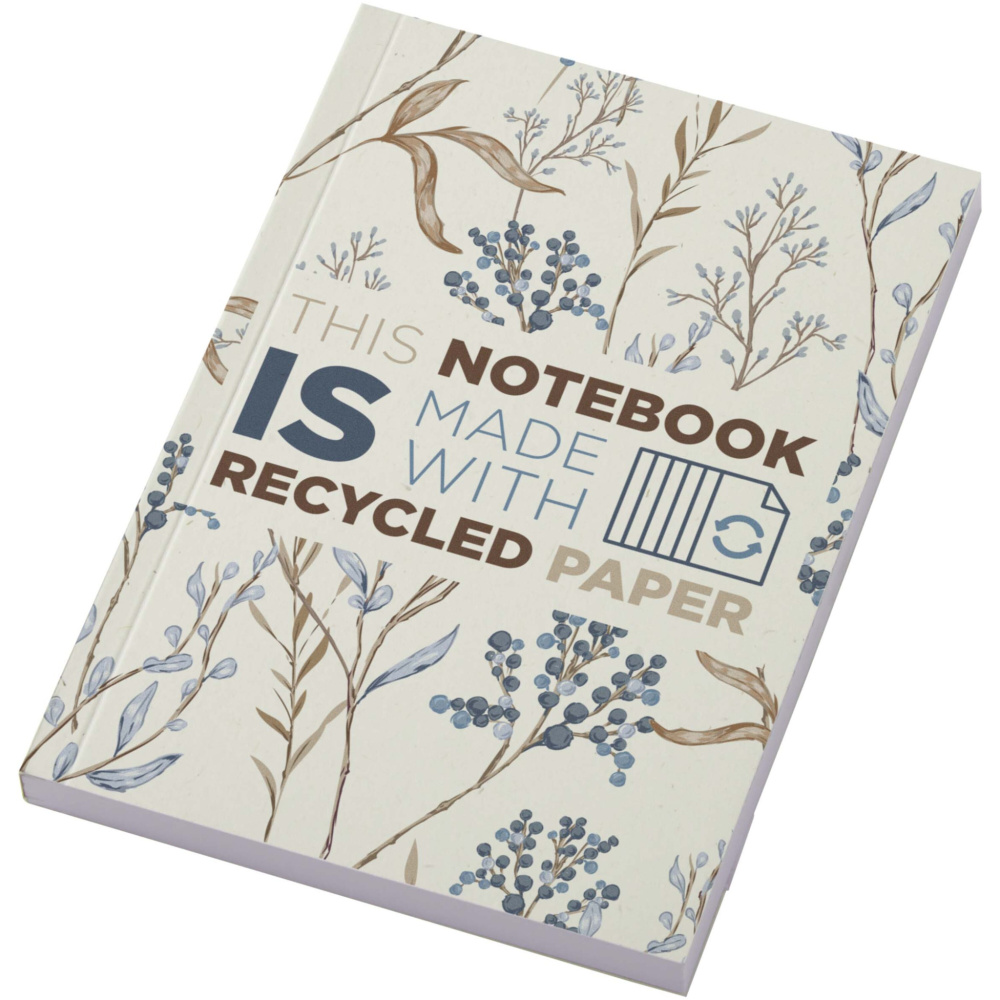 Logotrade corporate gift picture of: Novella Austen A6 recycled soft cover notebook - 100 sheets