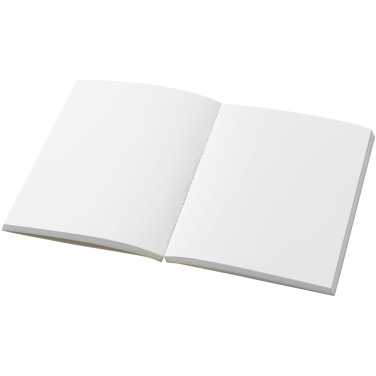 Logo trade promotional items image of: Novella Austen A6 recycled soft cover notebook - 100 sheets