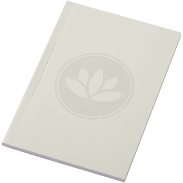 Logo trade promotional items picture of: Novella Austen A6 recycled soft cover notebook - 50 sheets