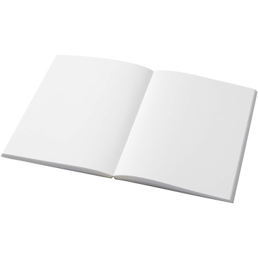 Logotrade promotional product picture of: Novella Austen A5 recycled soft cover kraft notebook - 100 sheets