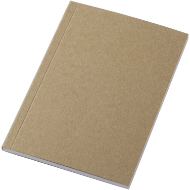 Logotrade advertising product image of: Novella Austen A6 recycled soft cover kraft notebook - 50 sheets