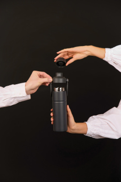 Logotrade promotional products photo of: Baltimore trek RCS recycled SS bottle 600 ML