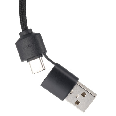 Logotrade promotional items photo of: Cable 4in1 with illuminated logo - LH-ZM02