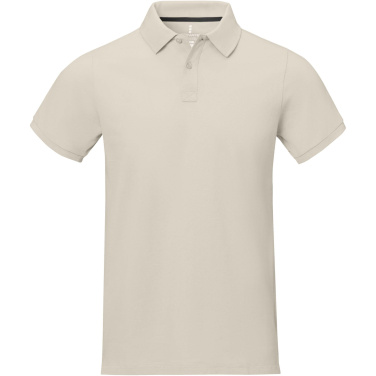 Logo trade advertising products image of: Calgary short sleeve men's polo
