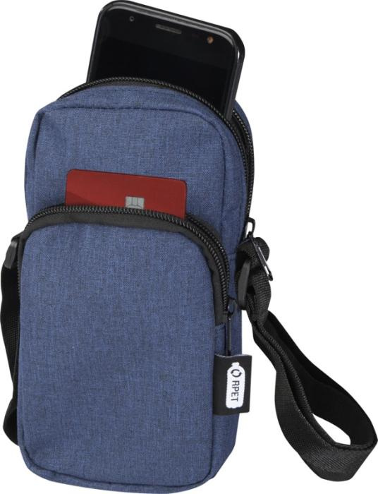 Logotrade promotional merchandise image of: Ross GRS recycled phone pouch