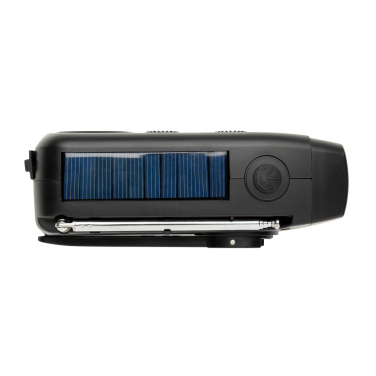 Logo trade promotional giveaway photo of: RescueWave RCS recycled plastic emergency radio