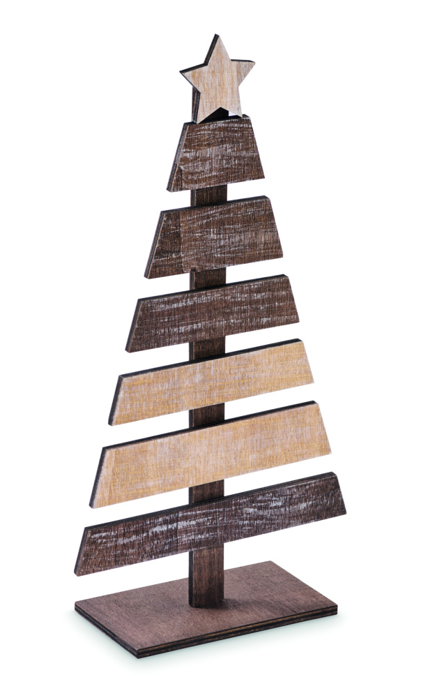 Logotrade promotional giveaway picture of: Wooden Christmas tree