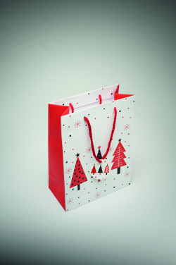 Logo trade promotional giveaway photo of: Gift paper bag medium