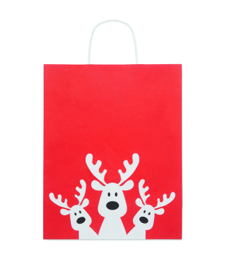 Logo trade promotional gifts image of: Gift paper bag large