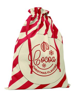 Logotrade corporate gift image of: Large Santa cotton bag