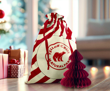 Logotrade advertising products photo of: Large Santa cotton bag