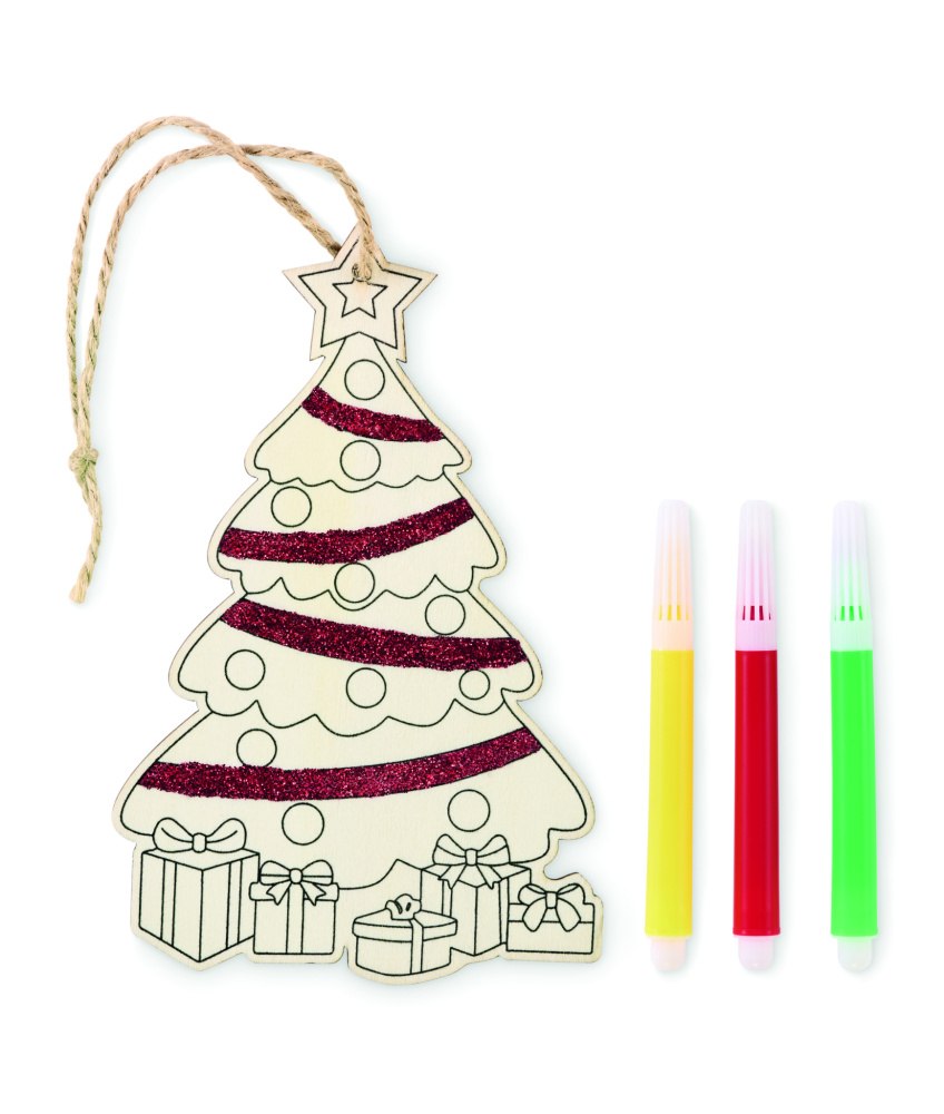 Logotrade promotional products photo of: Christmas tree ornament