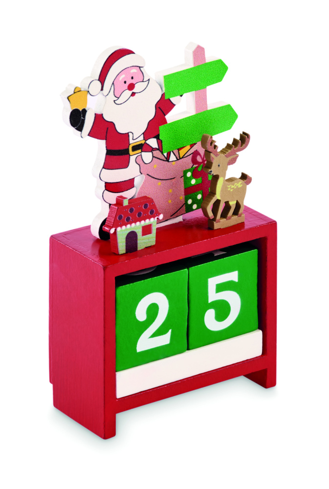 Logo trade promotional item photo of: Christmas countdown calendar