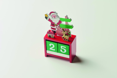 Logo trade business gifts image of: Christmas countdown calendar