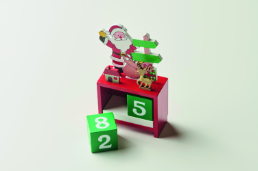 Logo trade promotional gifts image of: Christmas countdown calendar