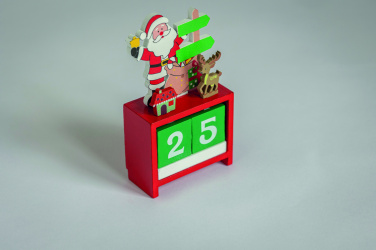 Logo trade promotional giveaway photo of: Christmas countdown calendar