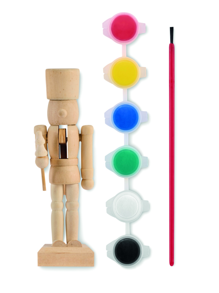 Logo trade business gift photo of: Nutcracker painting set