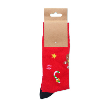 Logo trade promotional products picture of: Pair of Christmas socks M