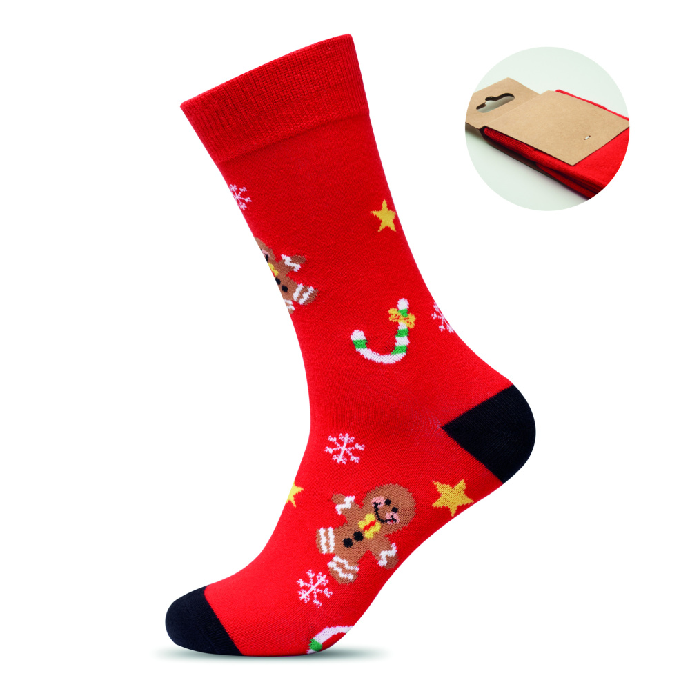 Logotrade promotional items photo of: Pair of Christmas socks L