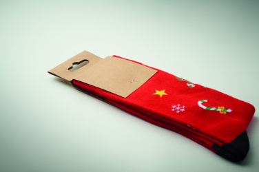 Logotrade promotional merchandise image of: Pair of Christmas socks L